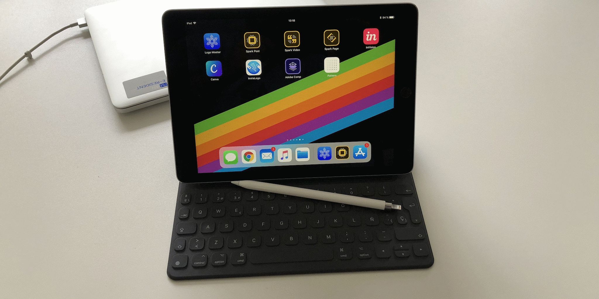 Working On An iPad Pro For Designers